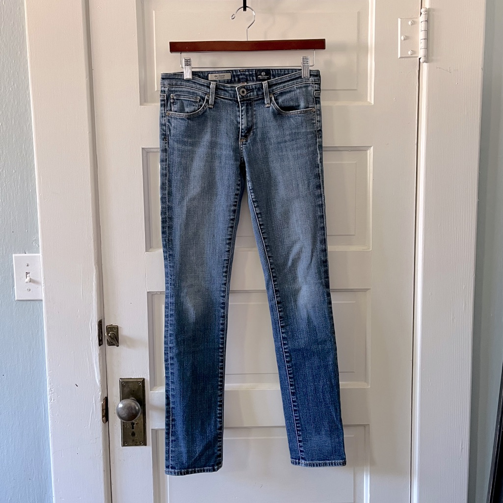 Ag Adriano Goldschmied The Stevie Slim Straight Jeans - 27r